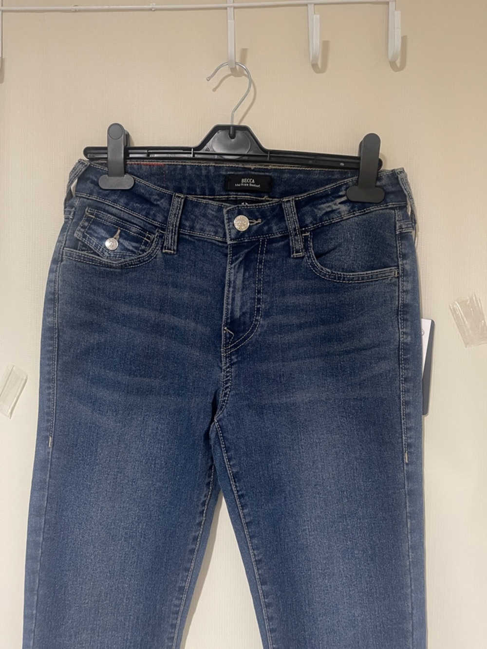 NWT True Religion Becca Women’s Indigo Bootcut Jeans Size 27 - Picture 3 of 14